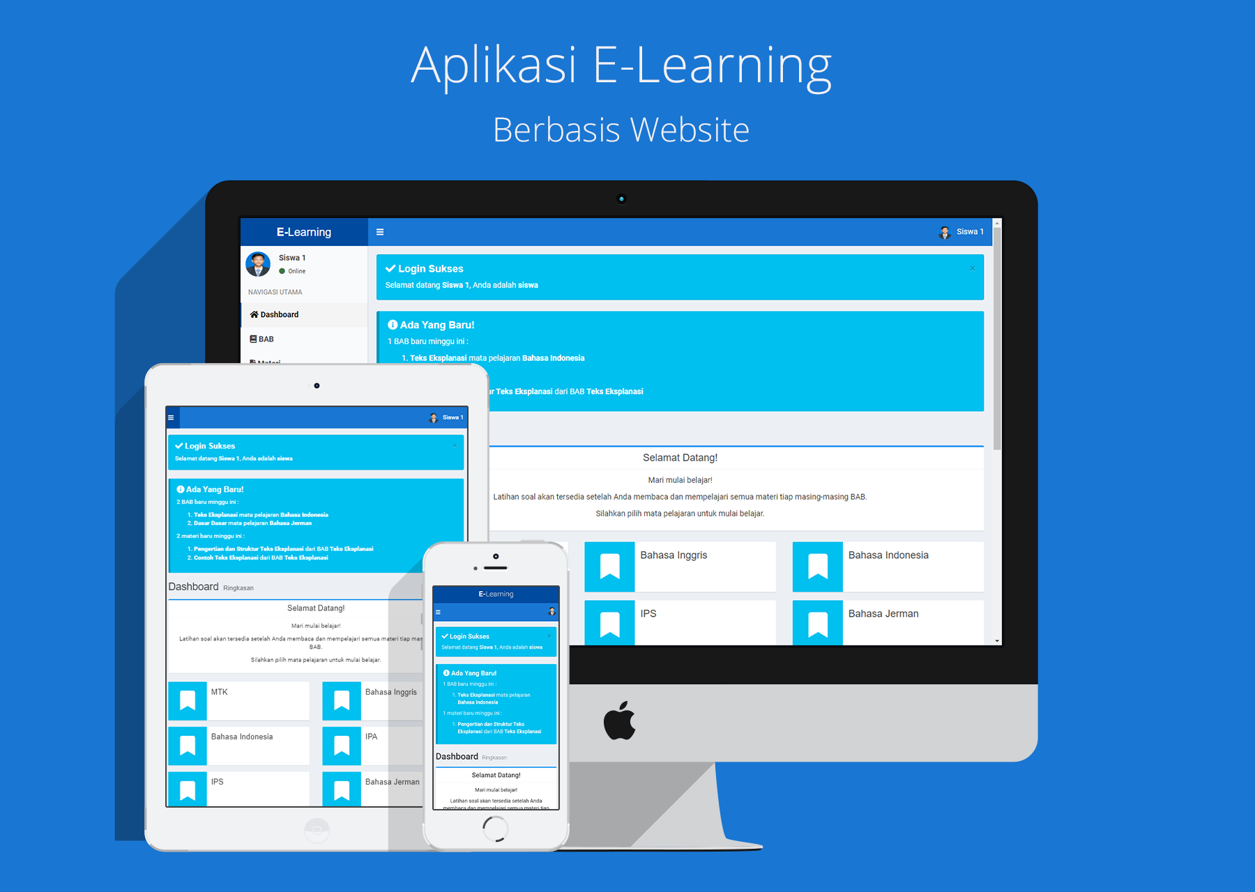 Aplikasi E-Learning Berbasis Website - TokoFile