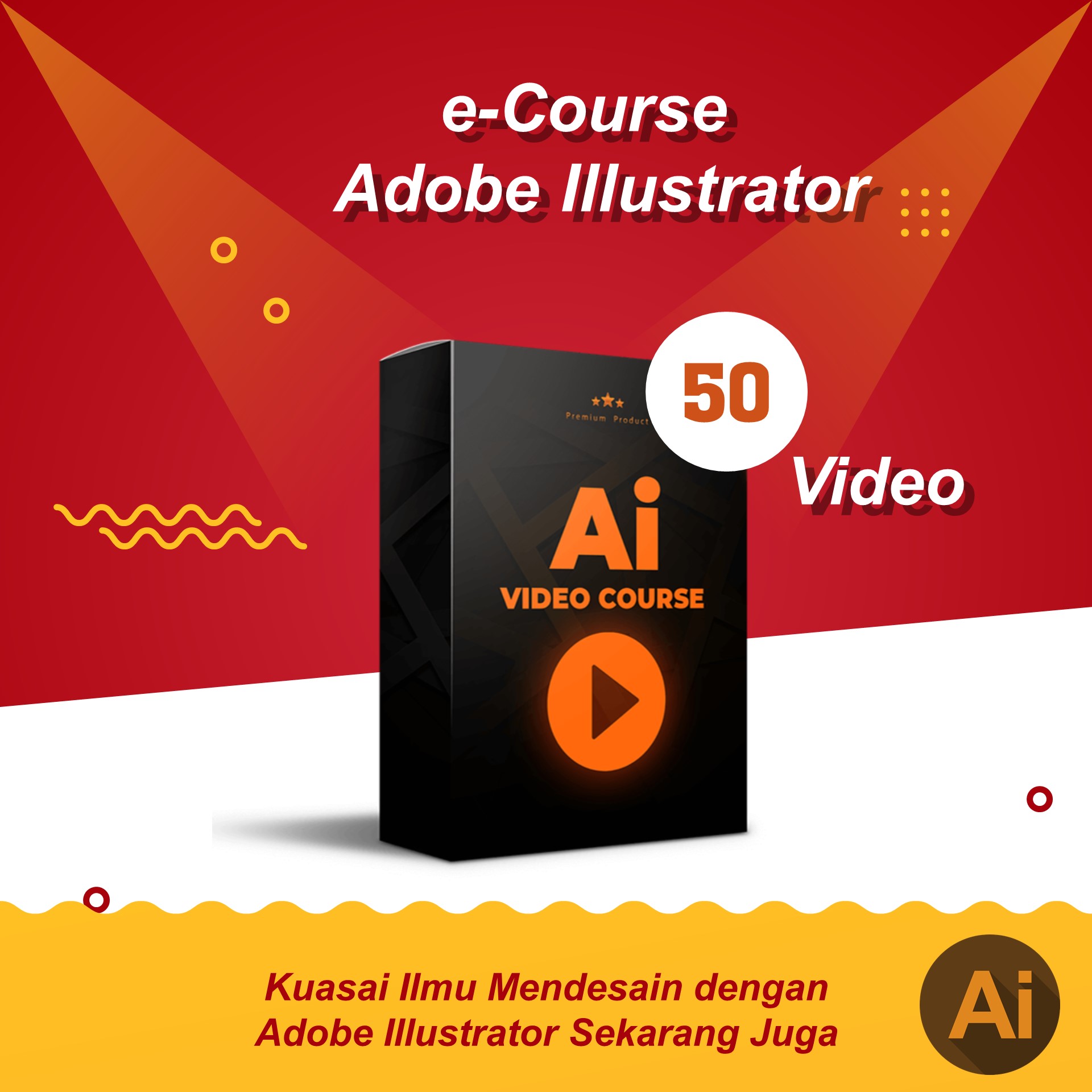 Video Panduan Adobe Illustrator - TokoFile